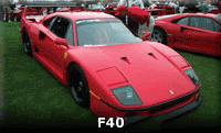 Ferrari F40 Parts